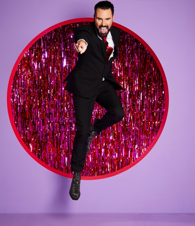 MANCHESTER, UNITED KINGDOM - MARCH 21: Photographed here is television presenter Rylan during the Red Nose Day night of TV for Comic Relief on March 21, 2025 in Manchester, England. Live from MediaCityUk in Salford on BBC One and iPlayer. (Photo by Nicky Johnston/Comic Relief via Getty Images)