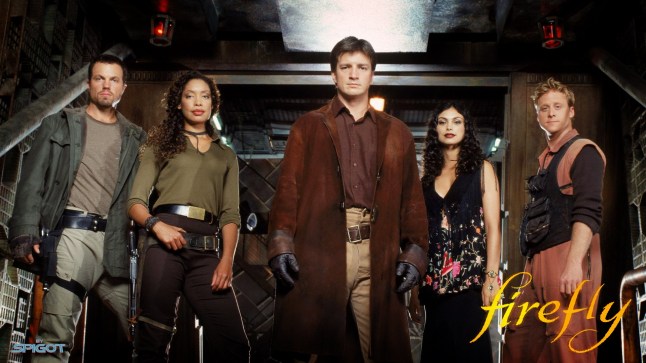 Television programme: Firefly, starring Nathan Fillion as Malcolm Reynolds.