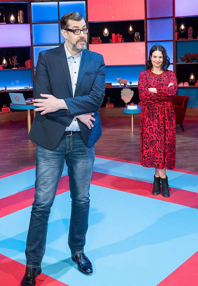 Richard Osman 's House Of Games Series 5 Week 6 Thursday 24 September 2021 Ingrid Oliver Credit BBC