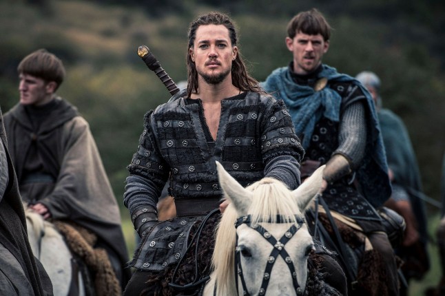 Television Programme: The Last Kingdom S2. Uhtred (ALEXANDER DREYMON), Aldhelm (JAMES NORTHCOTE) (C) Carnival Film & Television Limited 2017 - Photographer: Steffan Hill