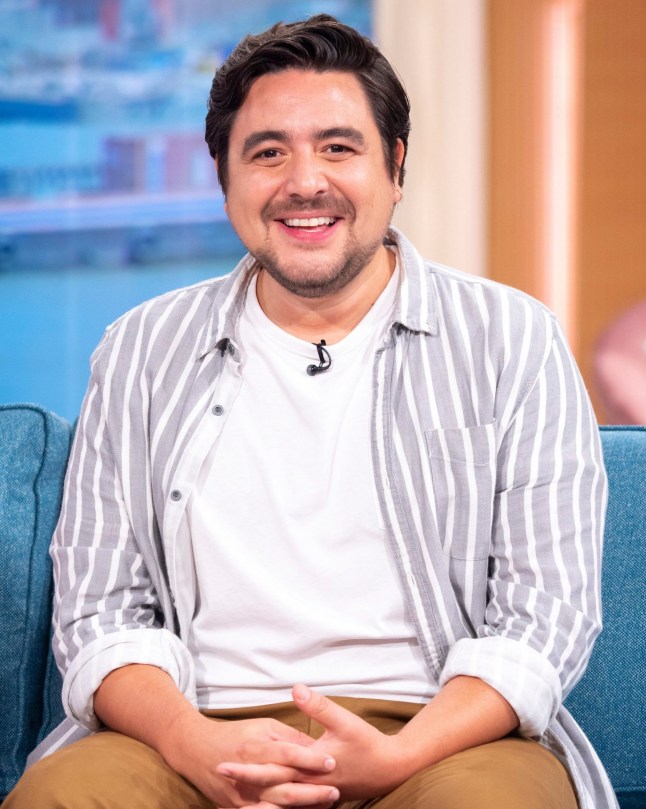 Editorial use only Mandatory Credit: Photo by Ken McKay/ITV/Shutterstock (10374302m) Noel Sullivan 'This Morning' TV show, London, UK - 29 Aug 2019 NOEL SULLIVAN: ?I WAS AT AN ALL-TIME LOW AFTER HEAR?SAY? He?s the Hear'Say singer turned West End star, Noel Sullivan joins us to talk about taking centre stage in the award-winning School of Rock musical. And after 19 years since they first met on Popstars, is there set to become a Hear'Say reunion? Noel tells us all, plus he reveals why his world fell apart after the band broke up, why he was forced to hide his sexuality, and why he has set his sights on starring in Strictly.