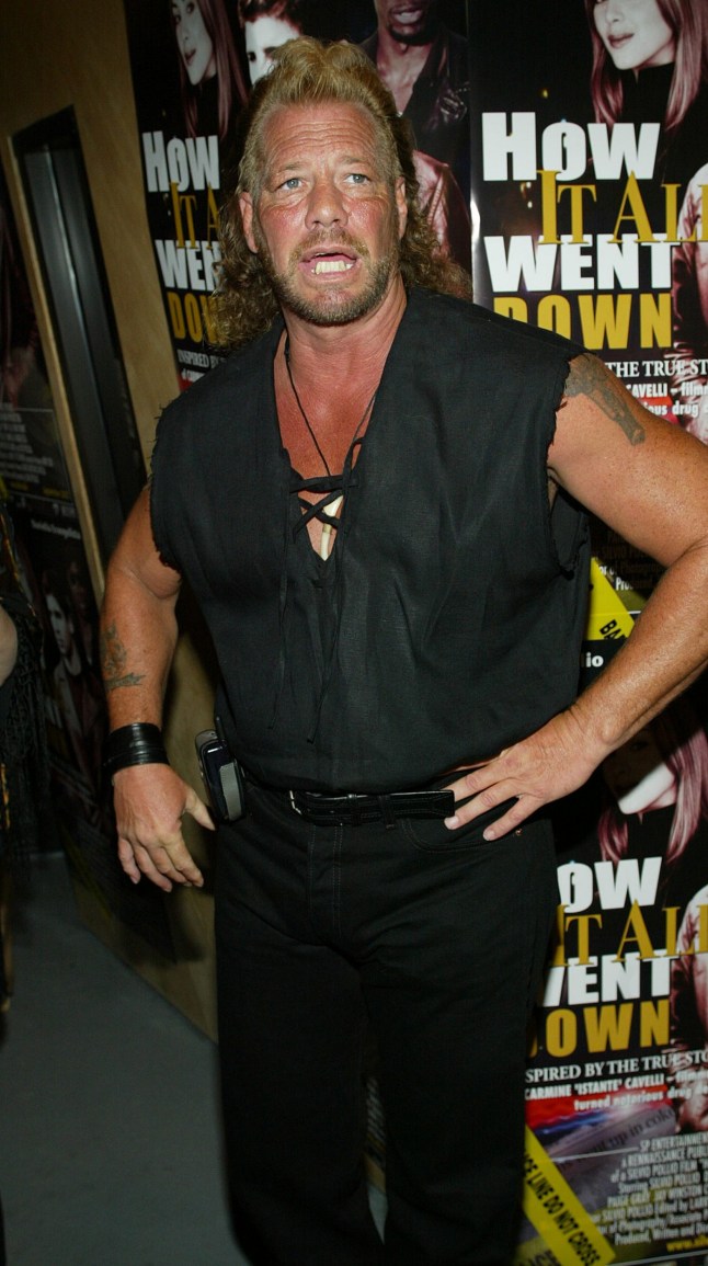 BEVERLY HILLS - SEPTEMBER 16: Duane Dog Chapman attends the film premiere of "How It all Went Down" at the Writer's Guild on September 16, 2003 in Beverly Hills, California. (Photo by Frederick M. Brown/Getty Images)