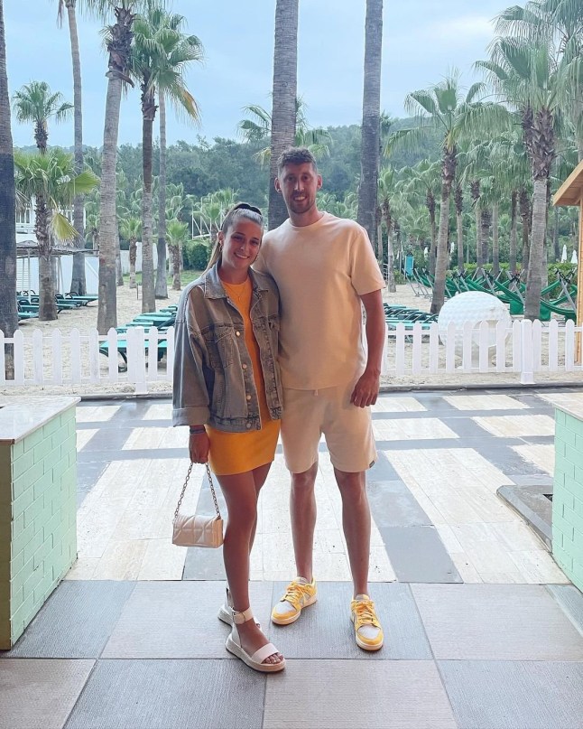 Ella Toone and partner