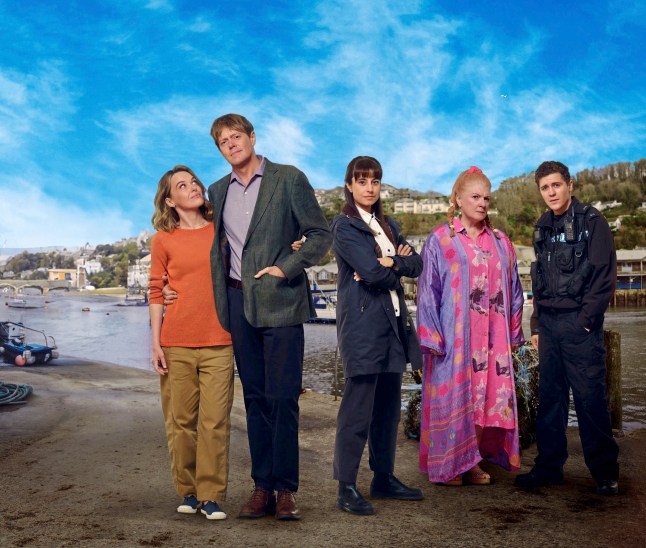 Beyond Paradise s2,22-03-2024,Iconic,Anne Lloyd (BARBARA FLYNN), Martha Lloyd (SALLY BRETTON), Humphrey Goodman (KRIS MARSHALL), Margo Martins (FELICITY MONTAGU), PC Kelby Hartford (DYLAN LLEWELLYN),EMBARGOED: NOT FOR PUBLICATION BEFORE 3PM WEDNESDAY 6TH MARCH 2026,Red Planet Pictures,Joss Barratt