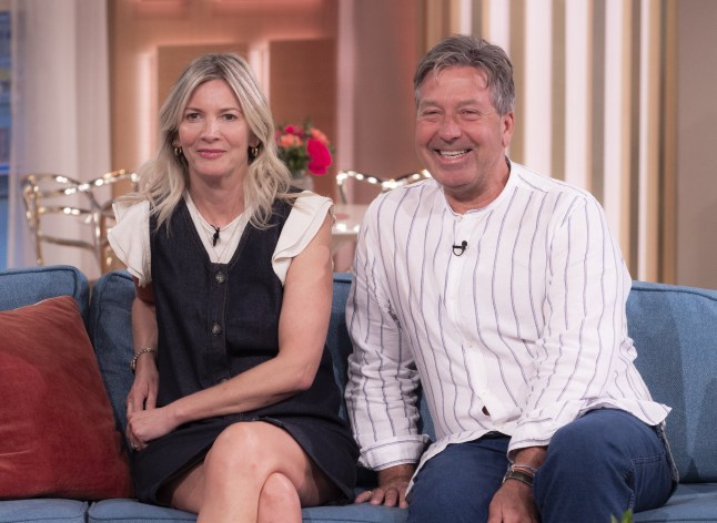 Editorial use only Mandatory Credit: Photo by Ken McKay/ITV/Shutterstock (14715670bs) Lisa Faulkner, John Torode 'This Morning' TV show, London, UK - 12 Sep 2024
