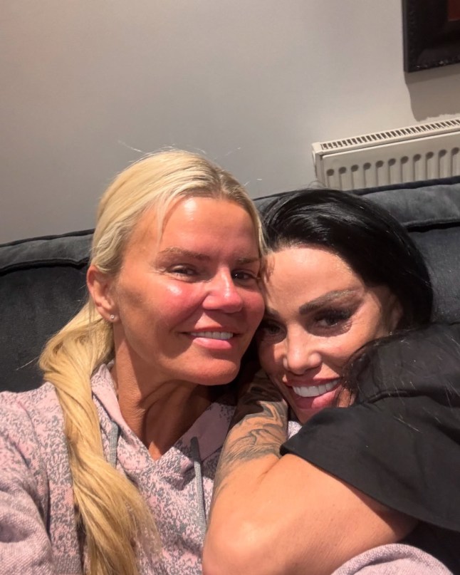 Kerry Katona and Katie Price