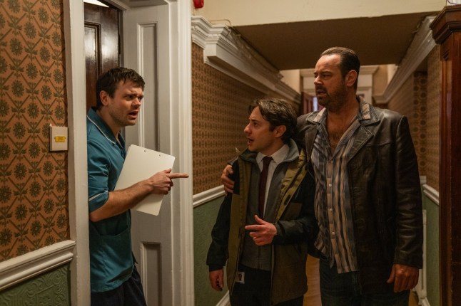 Danny Dyer and Ryan Sampson as Glenn and Lee in Mr Bigstuff