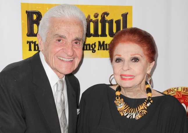 Mandatory Credit: Photo by Chelsea Lauren/Shutterstock (5736796c) Tom Troupe, Carol Cook 'Beautiful - The Carole King Musical' Opening Night, Pantages Theatre, Los Angeles, USA - 24 Jun 2016
