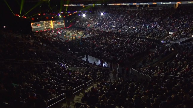 TNA Wrestling crowd for Slammiversary 2025