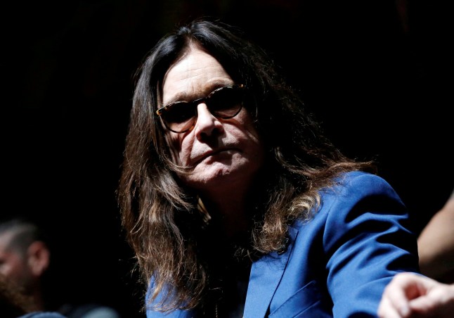 FILE PHOTO: Ozzy Osbourne attends a news conference to announce the "Ozzfest Meets Knotfest" music festival at the Hollywood Palladium in Los Angeles, U.S., May 12, 2016. REUTERS/Mario Anzuoni/File Photo