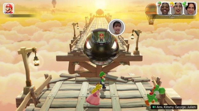Super Mario Party Jamboree – Nintendo Switch 2 Edition screenshot of camera minigame