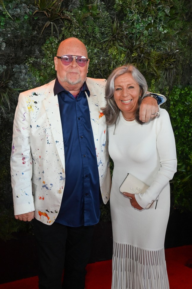 LONDON, ENGLAND - SEPTEMBER 13: James Whale MBE and guest attend the This Is Icon Awards in support of NSPCC during London Fashion Week September 2024 at Proud Embankment on September 13, 2024 in London, England. (Photo by Alan Chapman/Dave Benett/Getty Images)