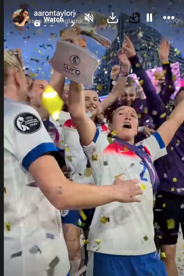 England win reactions