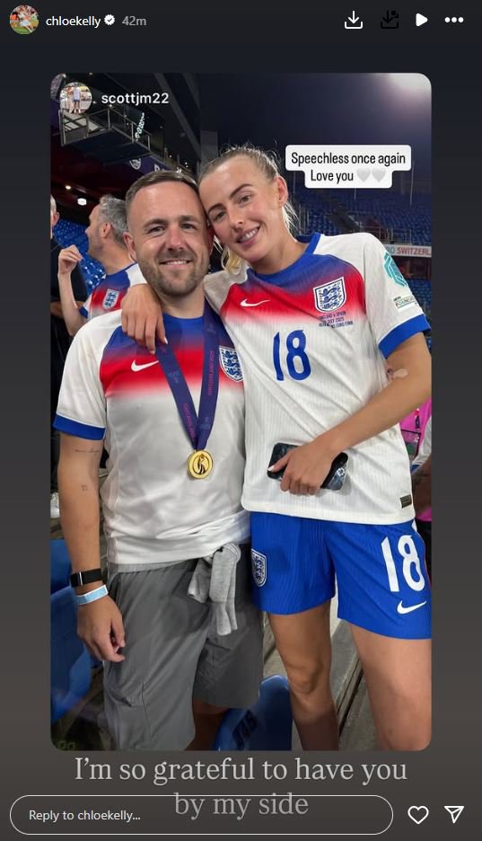 Lionesses hailed as 'inspirations' by supportive romantic partners
