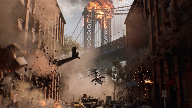 Battlefield 6 destruction in New York