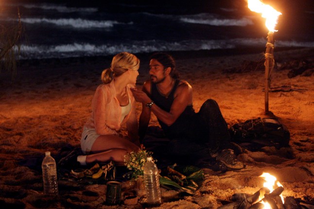 Television Programme. 'Lost'. Channel 4. Maggie Grace as Shannon and Naveen Andrews as Sayid. CHANNEL 4 PICTURE PUBLICITY 124 Horseferry Road London SW1P 2TX 020 7306 8685 LOST YR 1 LOST YR 1 Episode 20 - "Do No Harm" Claire goes into labor, Locke is missing, Jack tends to a wounded survivor and Sayid presents Shannon with a romantic surprise. Tx:14/12/2005 10:00 This picture may be used solely for Channel 4 programme publicity purposes in connection with the current broadcast of the programme(s) featured in the national and local press and listings. Not to be reproduced or redistributed for any use or in any medium not set out above (including the internet or other electronic form) without the prior written consent of Channel 4 Picture Publicity 020 7306 8685
