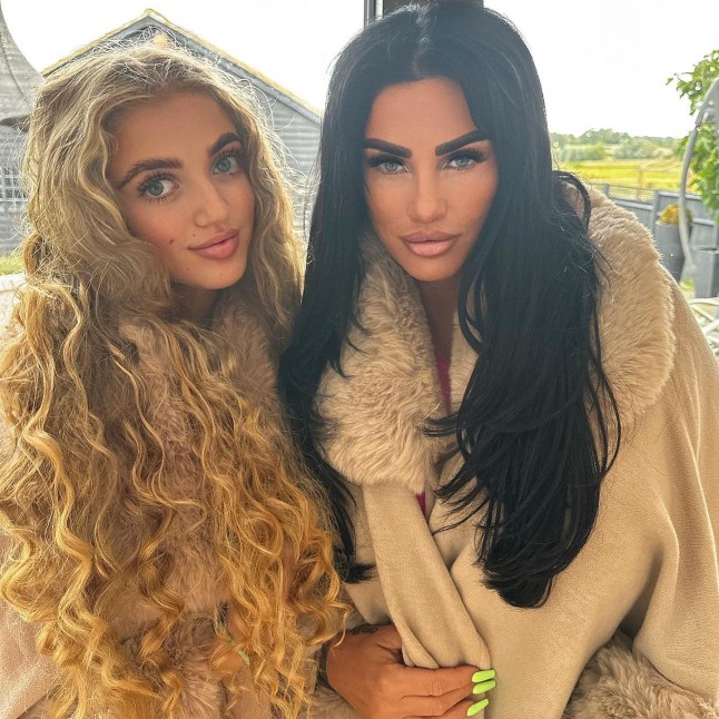 Katie Price with Princess