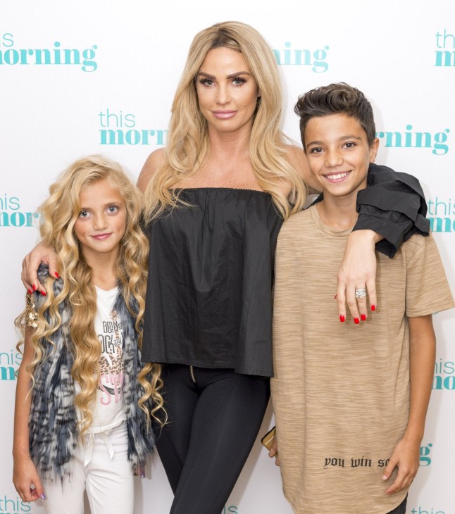 Katie Price, Princess and Junior Andre