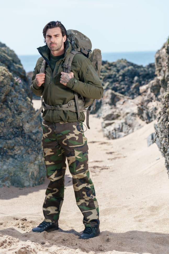 Adam Collard in Celebrity SAS