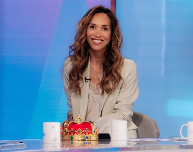 Editorial use only Mandatory Credit: Photo by Ken McKay/ITV/Shutterstock (15413906d) Myleene Klass 'Loose Women' TV show, London, UK - 25 Jul 2025