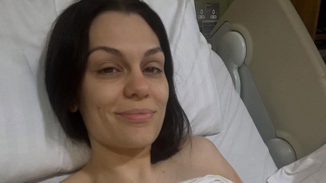 Jessie J in hospital