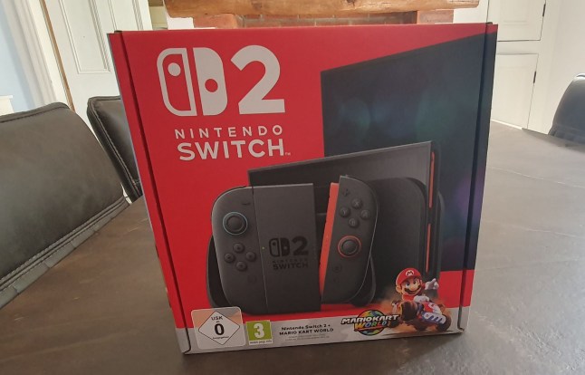 Nintendo Switch 2 box