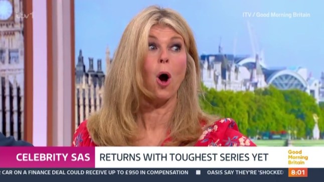Kate Garraway awkwardly jokes about 'being fired' from Good Morning Britain after ITV cuts