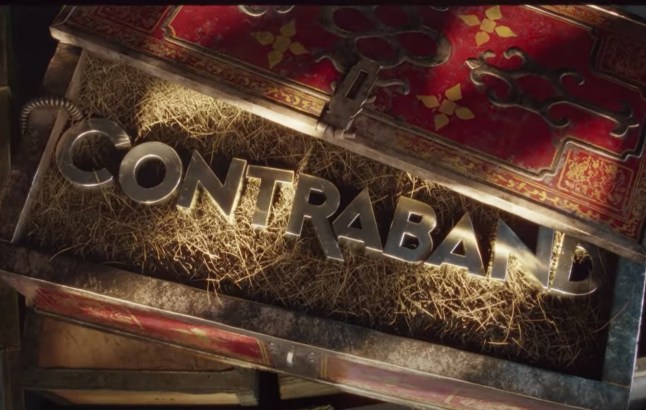 Contraband title from Xbox trailer