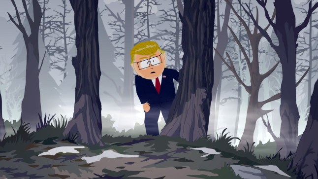 No Merchandising. Editorial Use Only. No Book Cover Usage. Mandatory Credit: Photo by Comedy Central/Everett/Shutterstock (14218902b) SOUTH PARK, Garrison (aka Mr. Garrison), 'Splatty Tomato', (Season 21, ep. 2110, aired Dec. 6, 2017). ?Comedy Central / Courtesy: Everett Collection Everett Collection - 06 Dec 2017