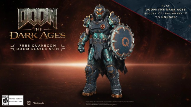 Quakecon skin for Doom: The Dark Ages