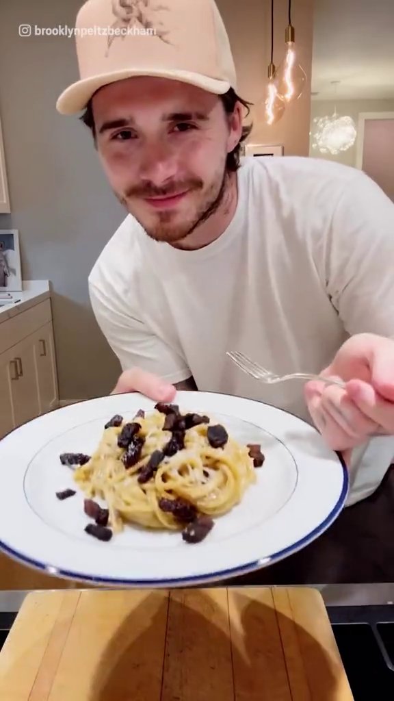 Brooklyn Beckham roasted by celebrity chef as Dad David offers olive branch Brooklyn Beckham