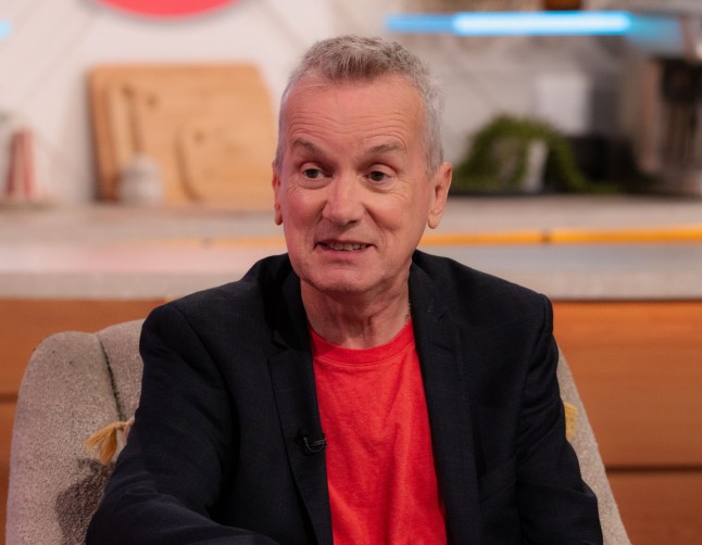 Editorial use only Mandatory Credit: Photo by Ken McKay/ITV/Shutterstock (15413604m) Frank Skinner 'Lorraine' TV show, London, UK - 25 Jul 2025