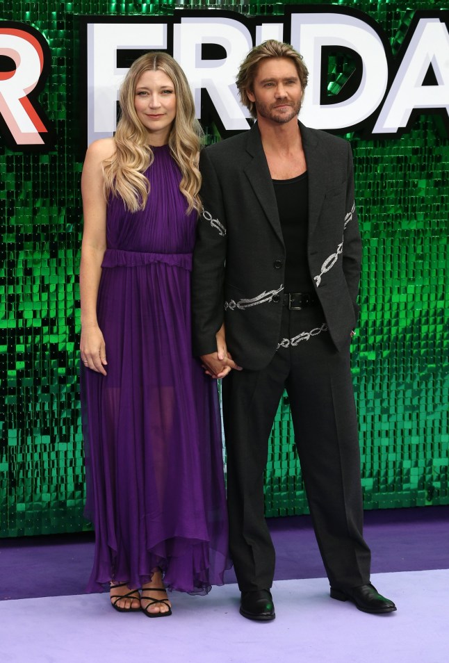 London, United Kingdom - July 31, 2025: Sarah Roemer and Chad Michael Murray attend the "Freakier Friday" UK Premiere at Odeon Luxe Leicester Square.; Shutterstock ID 2660579515; purchase_order: -; job: -; client: -; other: -