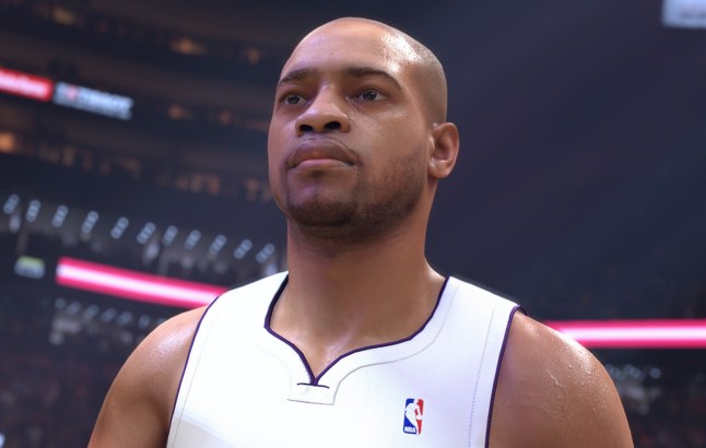 Basketball player in NBA 2K25