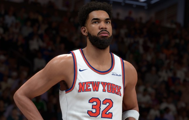 Basketball player in the NBA 2K26 video game